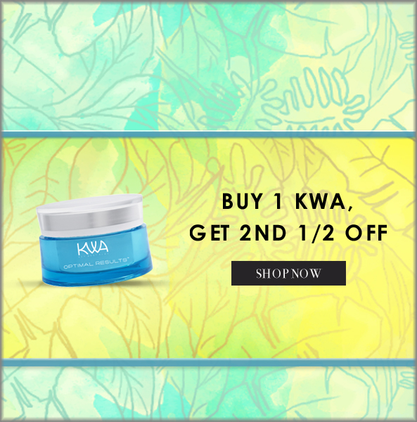 BUY 1 KWA, GET 2ND 1/2 OFF