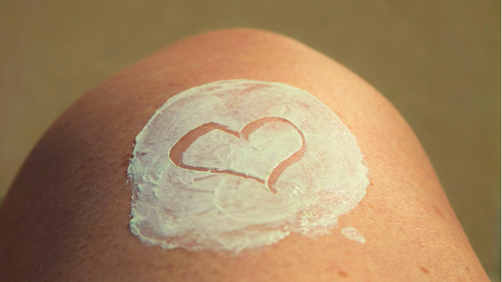 Apply a sunscreen with an SPF 15 or higher everyday!