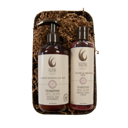 All About Frangipani gift set from Key West Aloe