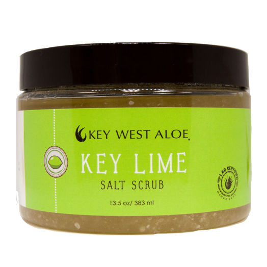 Key Lime Salt Scrub 13 oz | Key West Aloe