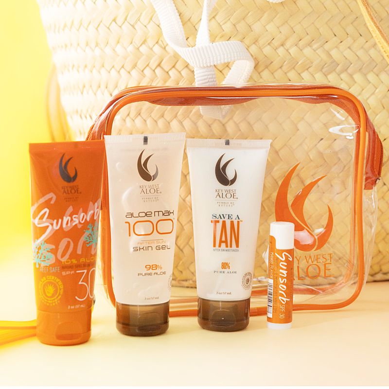 Sun Kissed to Go Mango | Travel Size Sun Care Set With Aloe