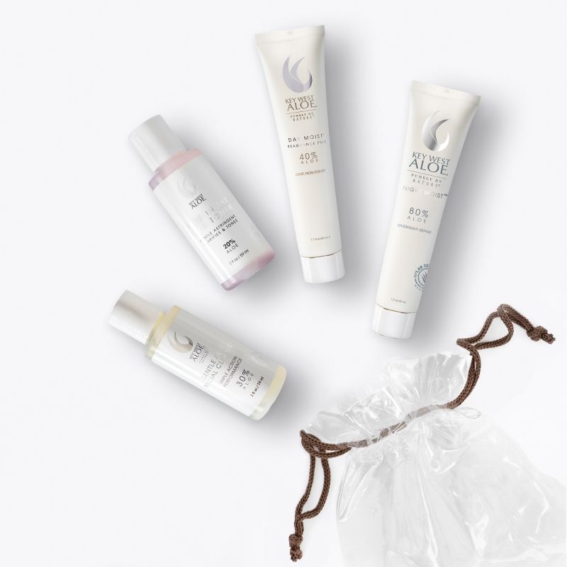 Key West Aloe Skincare | Simple Skincare Travel Set
