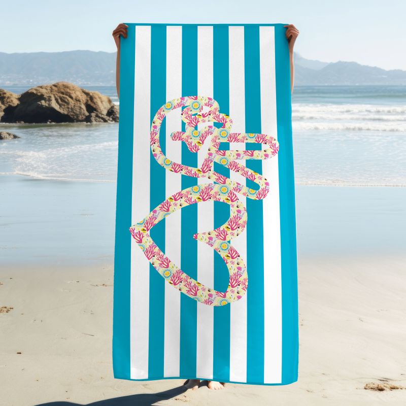 Microfiber Beach Towel with Carry Bag | Quick-Dry Travel Beach Towel