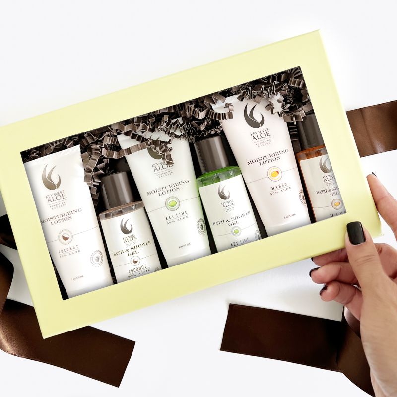Tropical Body Gift Set | Lotions and Shower Gels with Aloe