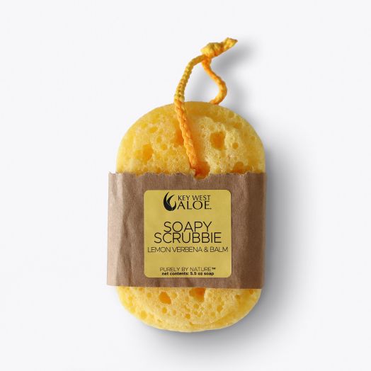 Aloe Scrubbie - Lemon Verbena & Balm