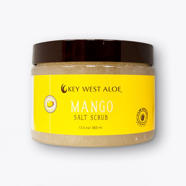 Mango Salt Scrub 13 oz | Key West Aloe