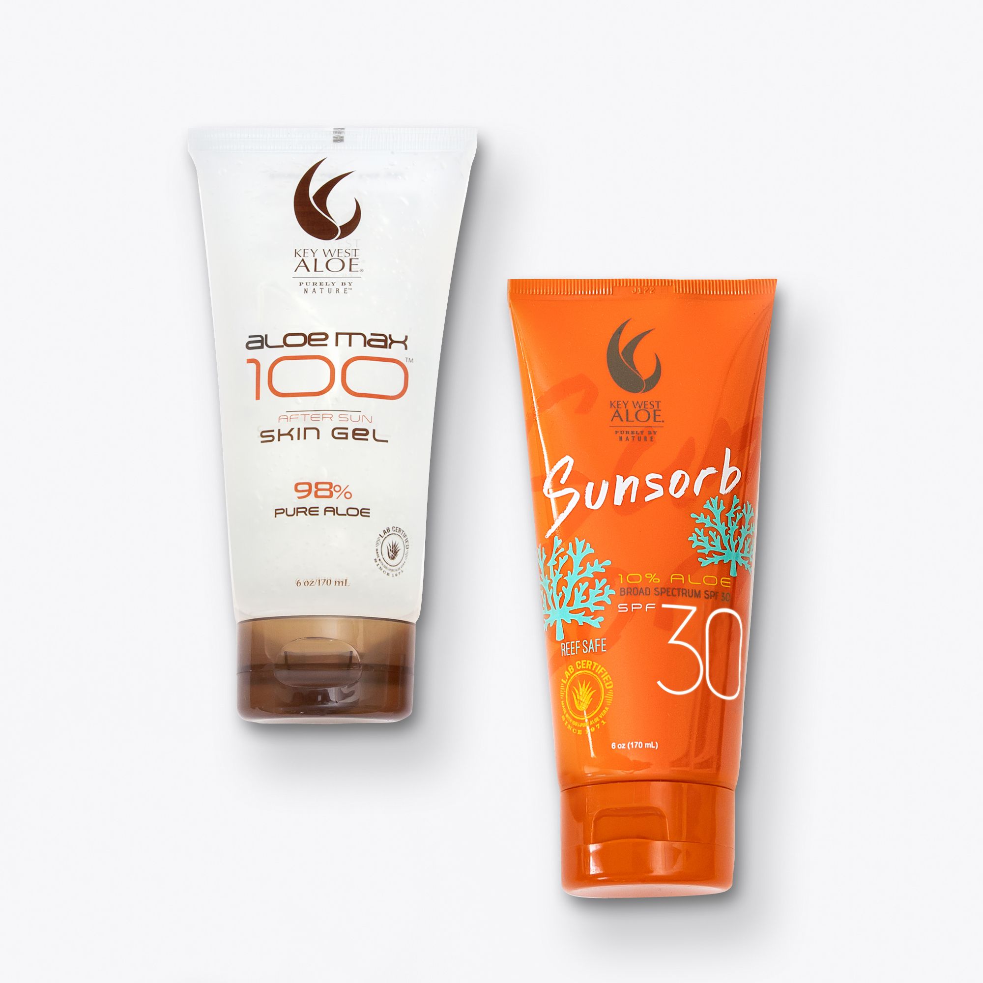 Sunsorb Sunscreen SPF30 + Aloe Max 100 Aloe Gel Bundle