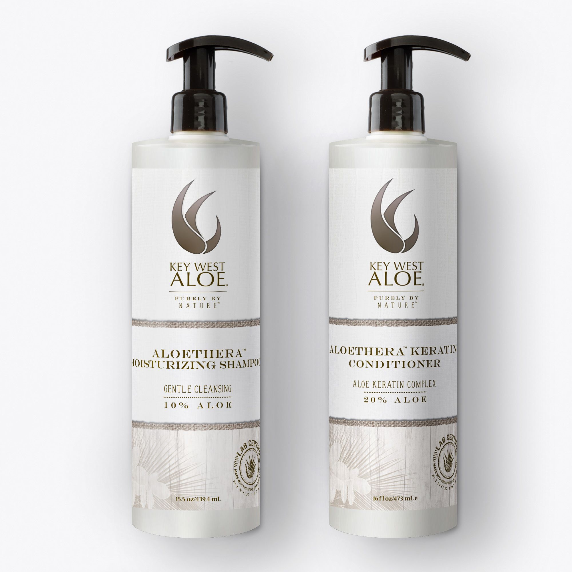 Aloethera Keratin Treatment Set - Moisturizing Shampoo plus