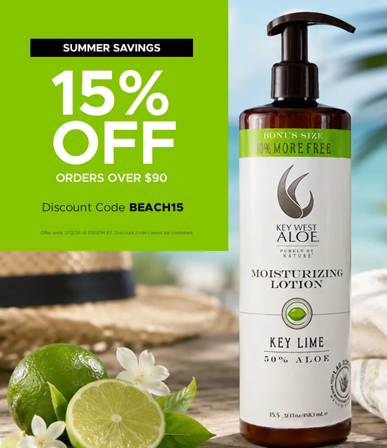 15% OFF YOUR ORDER OVER $90 USE CODE BEACH15