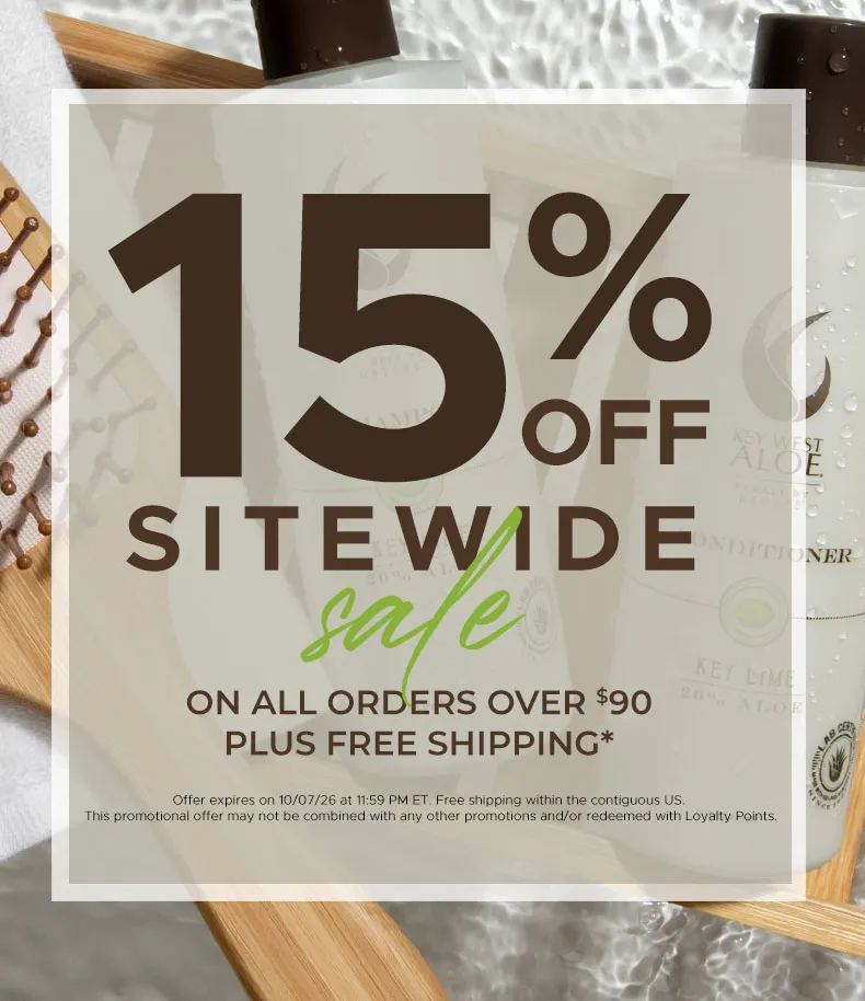 15% OFF & FREE SHIPPING ON ORDERS $90+