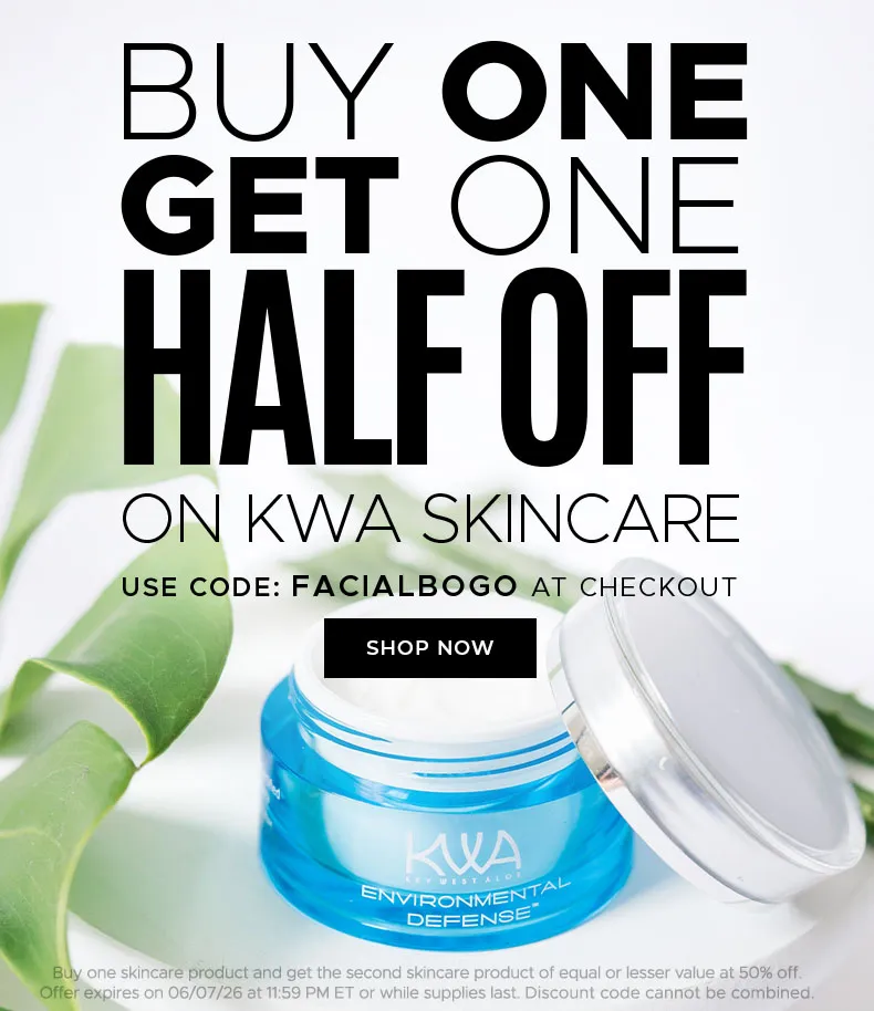 BUY 1 FACIAL PRODUCT & GET 2ND 50% OFF USE CODE FACIALBOGO