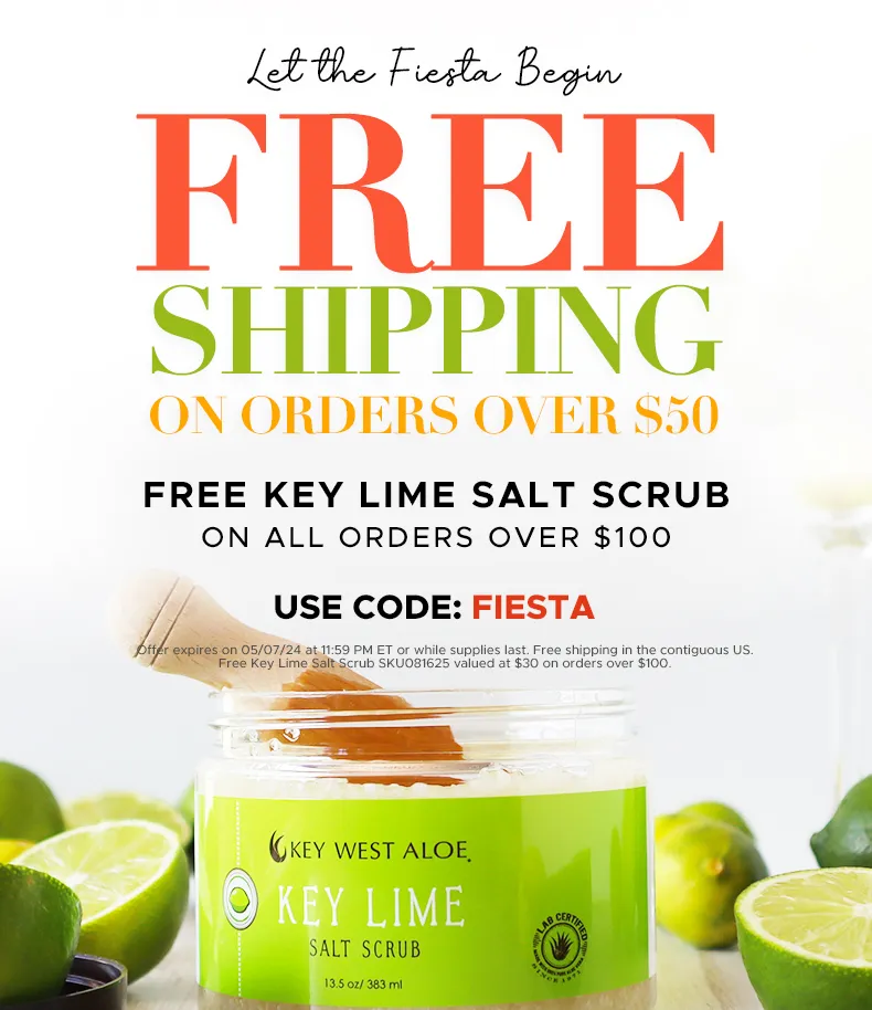 FREE SHIPPING ON ORDERS $50+ USE CODE FIESTA
