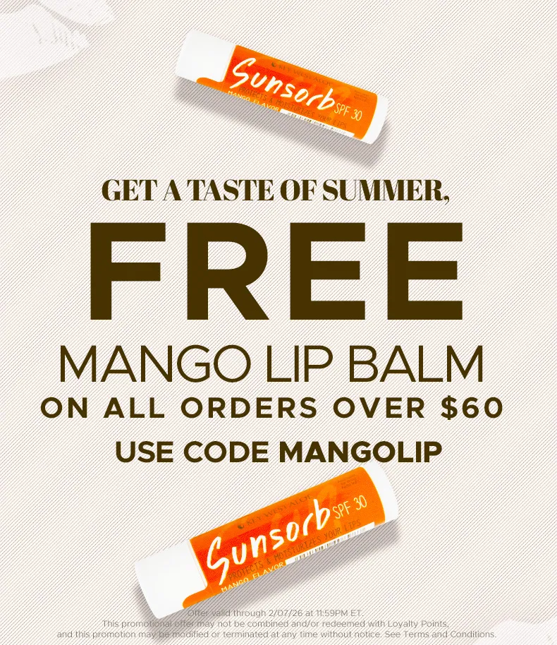 FREE LIP BALM ON ORDERS $60+ USE CODE MANGOLIP