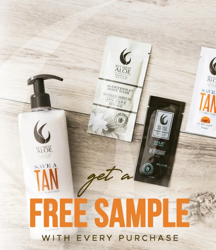 One Free Sample with Each Order
