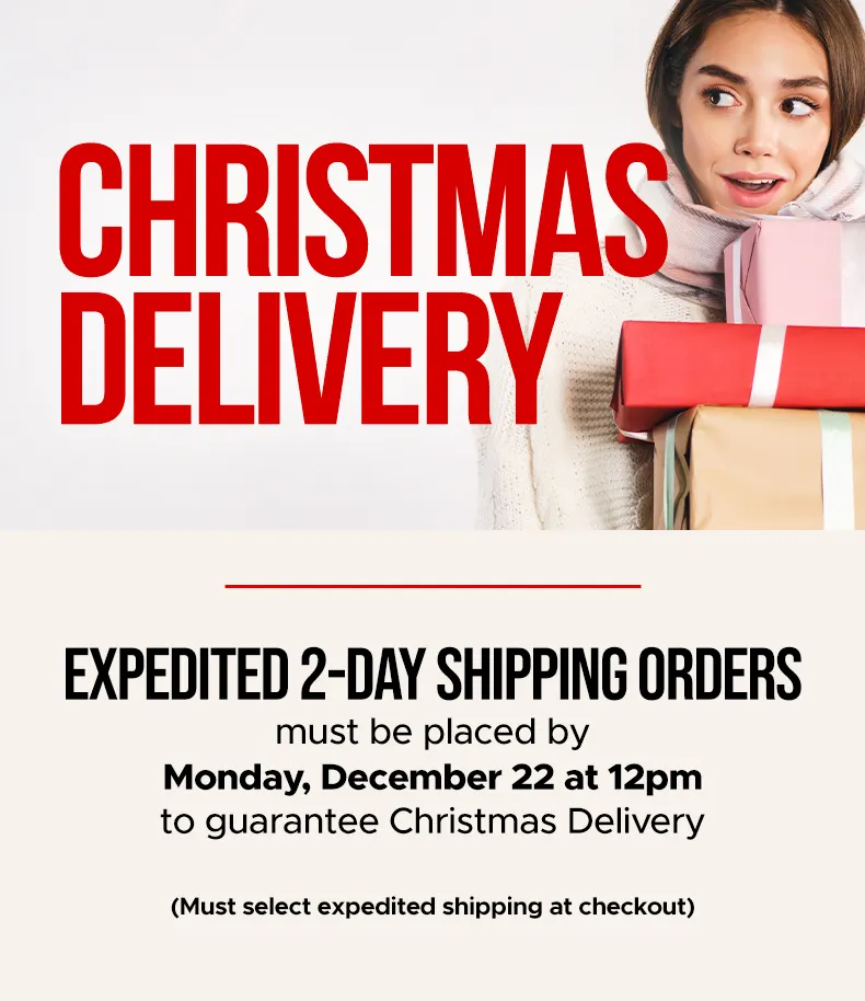 Holiday Shipping Schedule Expedited