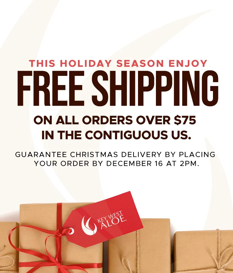 Holiday Shipping Schedule