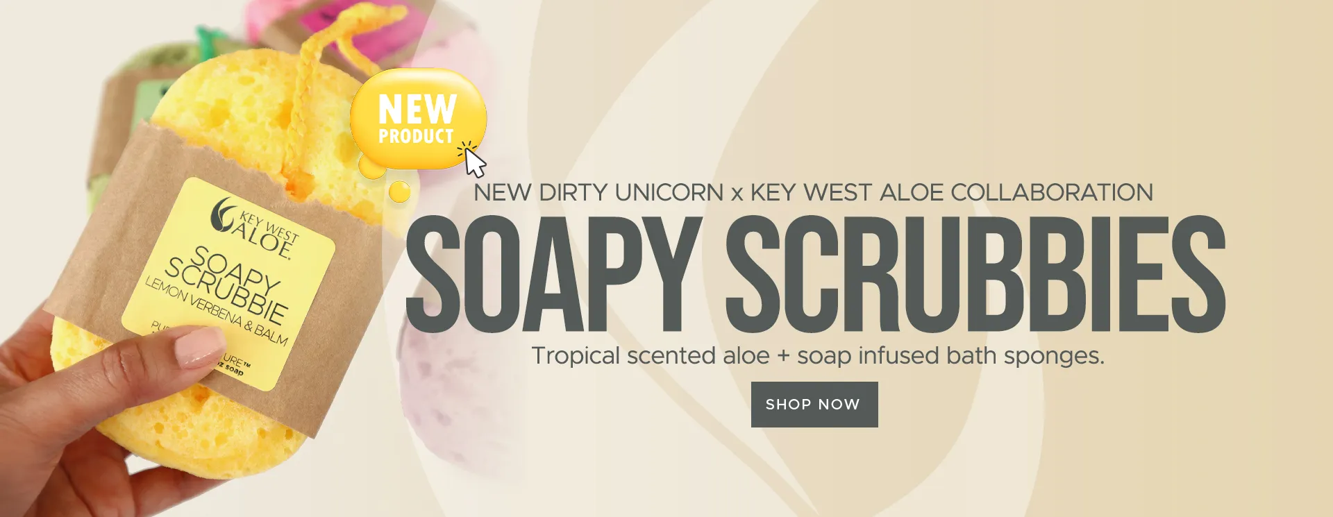 Shop New Soapy Scrubbies