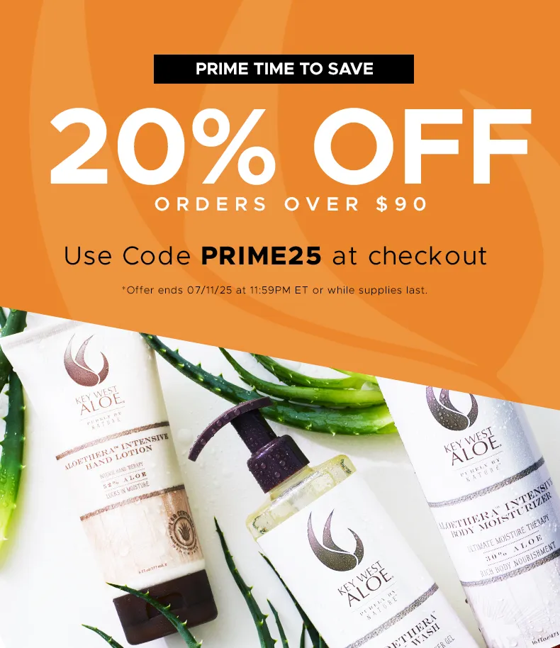 20% OFF ORDERS $90+ USE CODE PRIME25