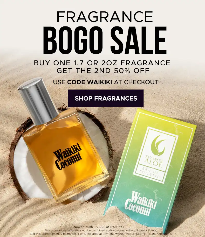 BUY FULL-SIZE FRAGRANCE, GET THE 2ND 50% OFF
