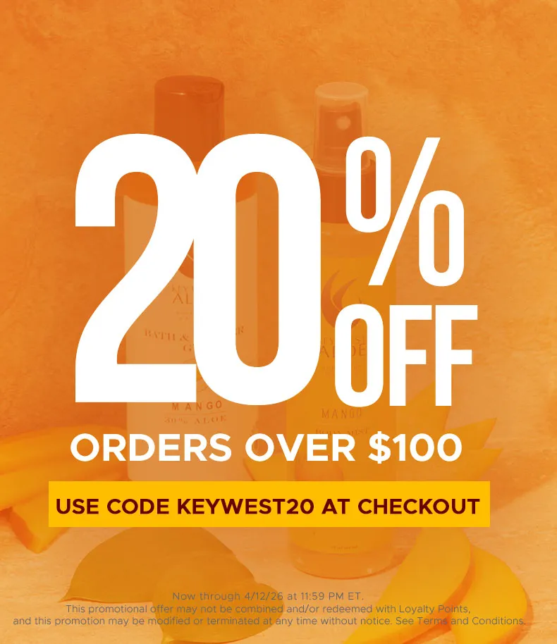 20% OFF Orders $100+ USE CODE KEYWEST20