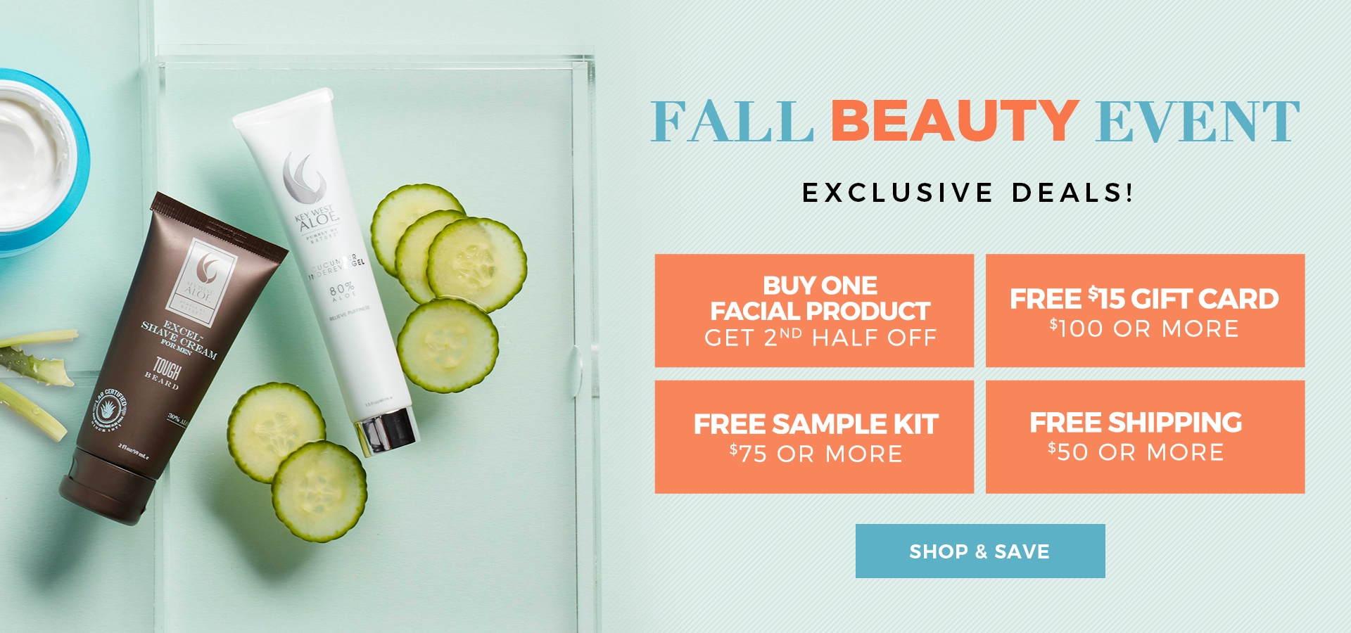 Fall Beauty Event - 50% off Facial