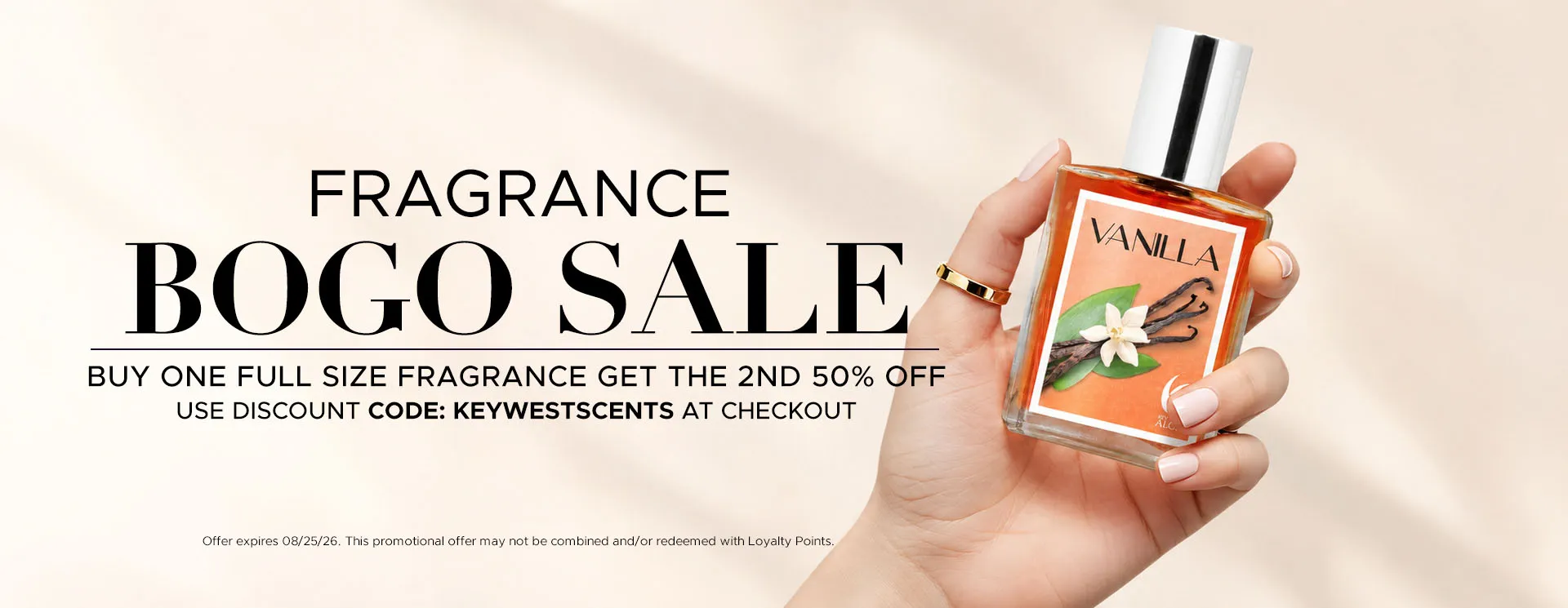 BUY ONE FULL SIZE FRAGRANCE GET THE 2ND 50% OFF USE CODE KEYWESTSCENTS