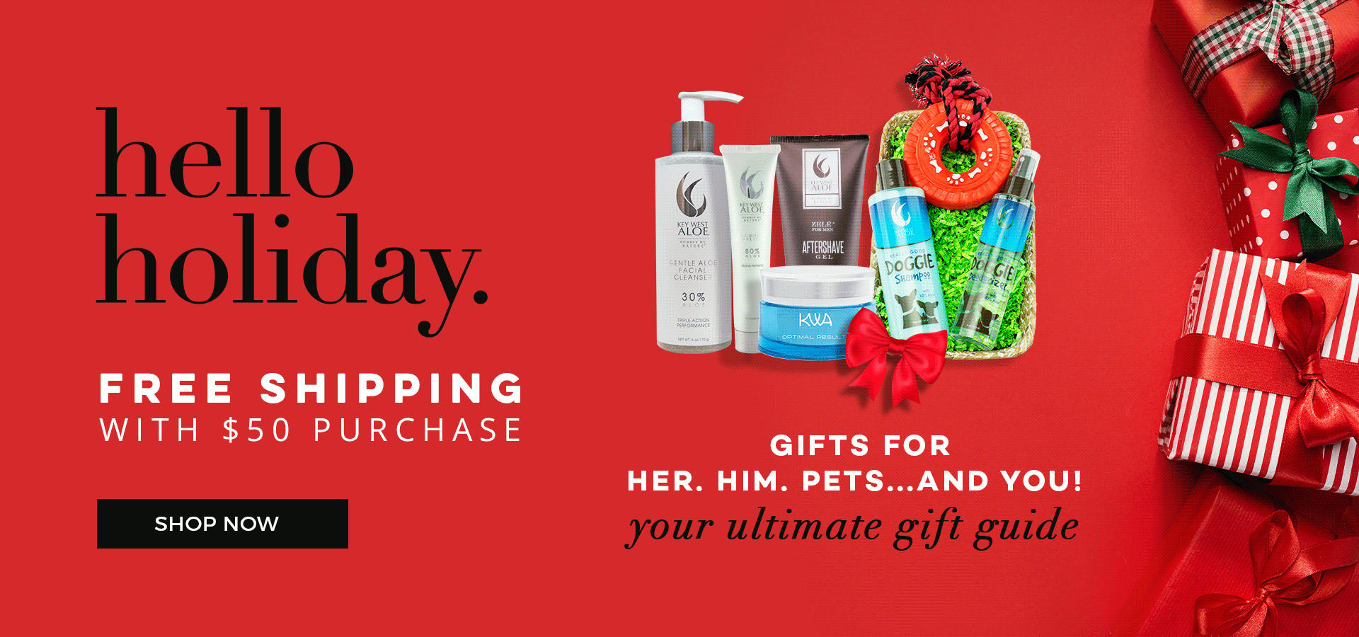 Free Shipping with a $50 Order